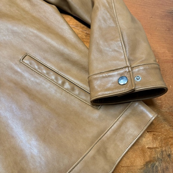Thursday Boot Company Tan Leather Jacket - Picture 5 of 8